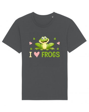 I Love Frogs Anthracite