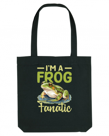 I'm A Frog Fanatic Black