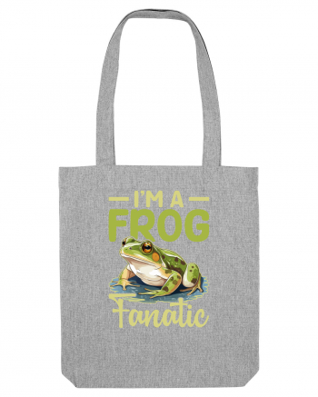 I'm A Frog Fanatic Heather Grey