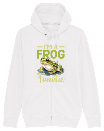 I'm A Frog Fanatic White