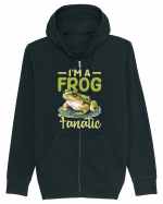 I'm A Frog Fanatic Hanorac cu fermoar Unisex Connector