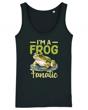 I'm A Frog Fanatic Black