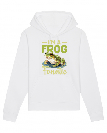 I'm A Frog Fanatic White