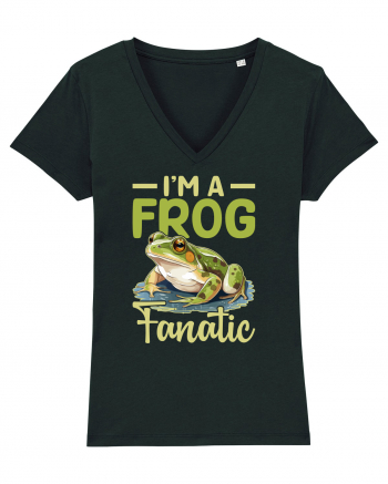 I'm A Frog Fanatic Black