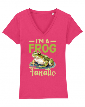 I'm A Frog Fanatic Raspberry