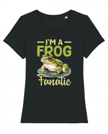 I'm A Frog Fanatic Black