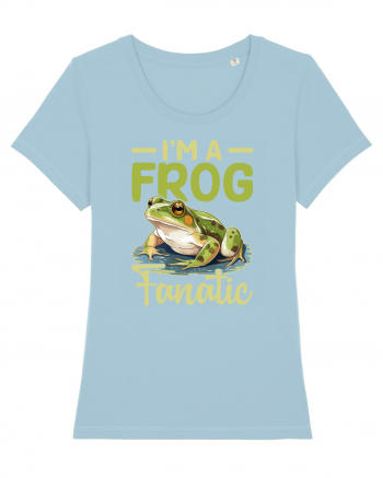 I'm A Frog Fanatic Sky Blue