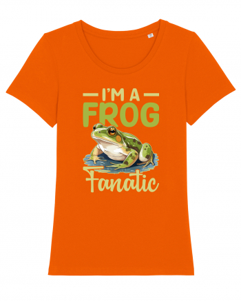 I'm A Frog Fanatic Bright Orange