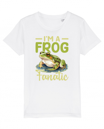 I'm A Frog Fanatic White