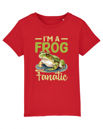 I'm A Frog Fanatic Red