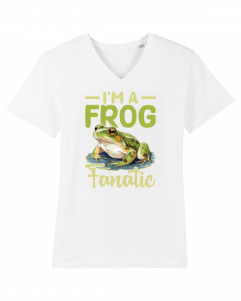 I'm A Frog Fanatic White