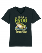 I'm A Frog Fanatic Tricou mânecă scurtă guler V Bărbat Presenter