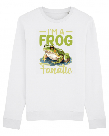 I'm A Frog Fanatic White