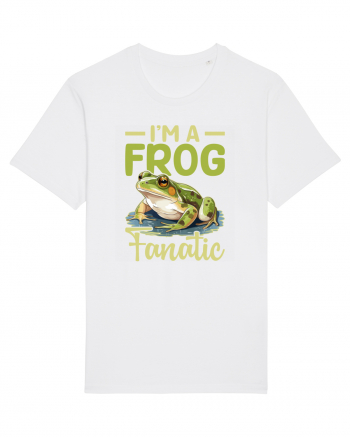 I'm A Frog Fanatic White