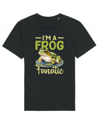 I'm A Frog Fanatic Black