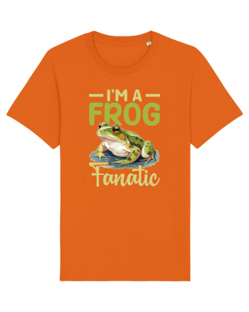 I'm A Frog Fanatic Bright Orange