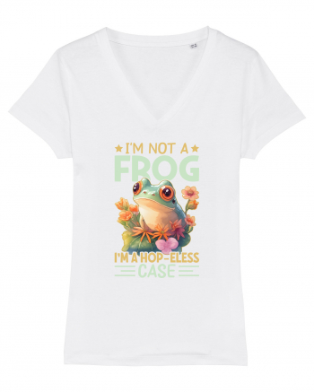 I'm Not A Frog I'm A Hop-Eless Case White