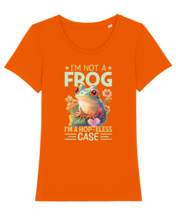 I'm Not A Frog I'm A Hop-Eless Case Bright Orange