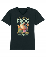 I'm Not A Frog I'm A Hop-Eless Case Tricou mânecă scurtă guler V Bărbat Presenter