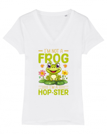 I'm Not A Frog I'm A Hop-Ster White