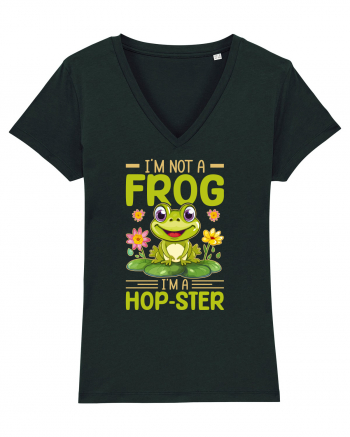 I'm Not A Frog I'm A Hop-Ster Black