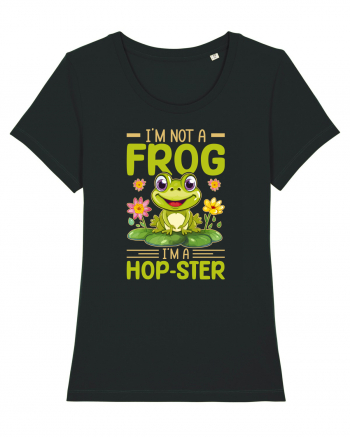 I'm Not A Frog I'm A Hop-Ster Black