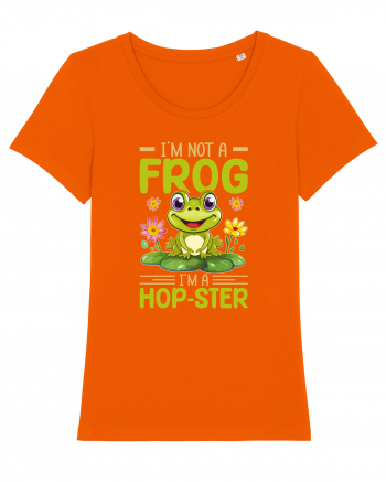 I'm Not A Frog I'm A Hop-Ster Bright Orange