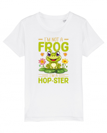 I'm Not A Frog I'm A Hop-Ster White