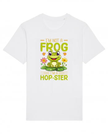 I'm Not A Frog I'm A Hop-Ster White