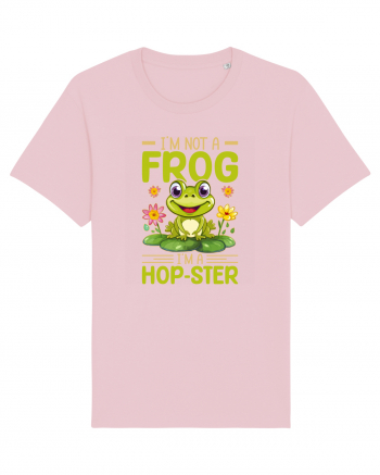 I'm Not A Frog I'm A Hop-Ster Cotton Pink