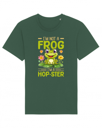 I'm Not A Frog I'm A Hop-Ster Bottle Green