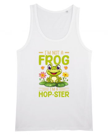 I'm Not A Frog I'm A Hop-Ster White