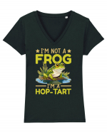 I'm Not A Frog I'm A Hop-Tart Tricou mânecă scurtă guler V Damă Evoker