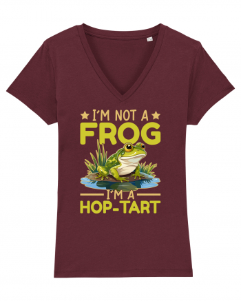 I'm Not A Frog I'm A Hop-Tart Burgundy