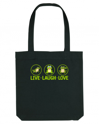 LIVE LAUGH LOVE Black