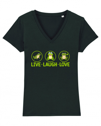 LIVE LAUGH LOVE Black