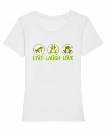 LIVE LAUGH LOVE White