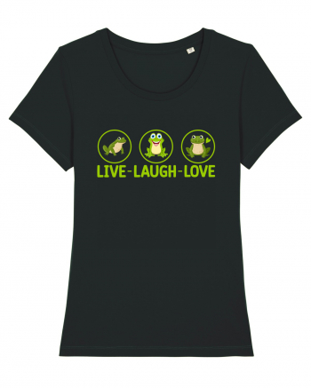 LIVE LAUGH LOVE Black