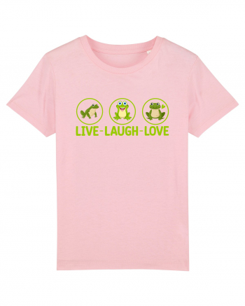 LIVE LAUGH LOVE Cotton Pink