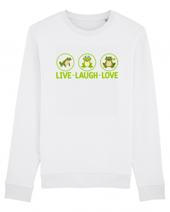 LIVE LAUGH LOVE White