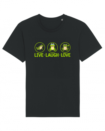 LIVE LAUGH LOVE Black