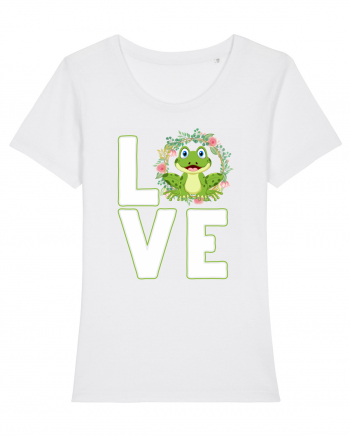 LOVE Frog White