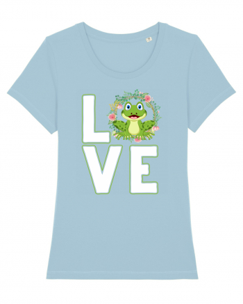 LOVE Frog Sky Blue