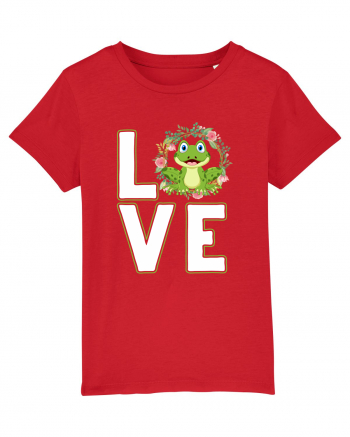 LOVE Frog Red