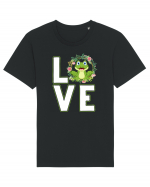 LOVE Frog Tricou mânecă scurtă Unisex Rocker