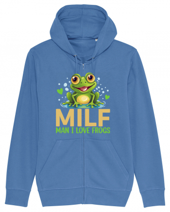 MILF Man I Love Frogs Bright Blue