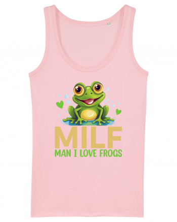 MILF Man I Love Frogs Cotton Pink