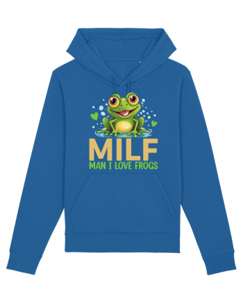 MILF Man I Love Frogs Royal Blue