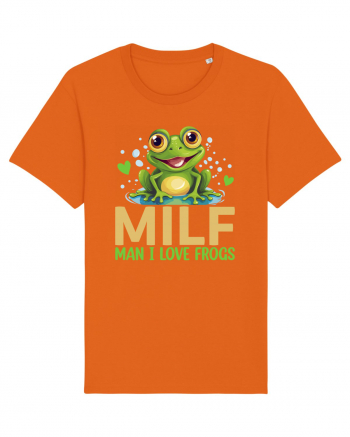 MILF Man I Love Frogs Bright Orange