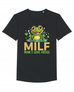 MILF Man I Love Frogs Tricou mânecă scurtă guler larg Bărbat Skater